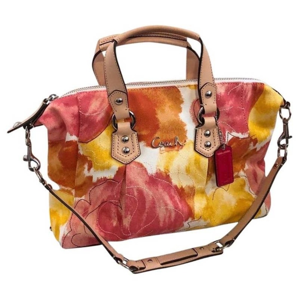 Coach Ashley Multicolor Floral Print Satchel F21885 - BNwoT - Rare Find